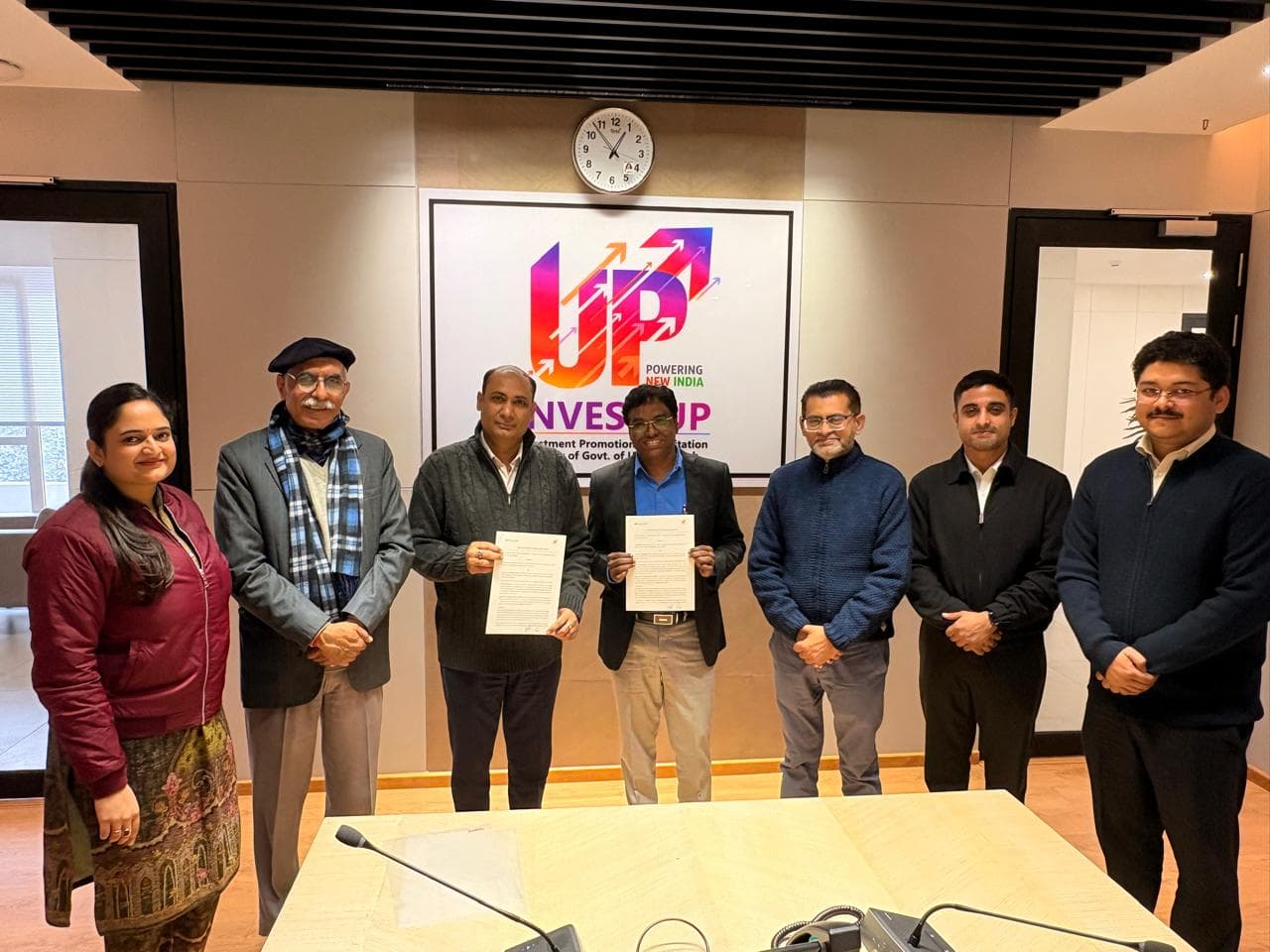 Invest UP MoU signing